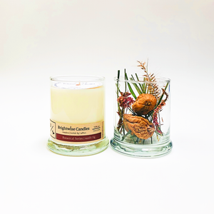 Sunlit Fig Scented Soy Wax Candle - Brightwise Candles